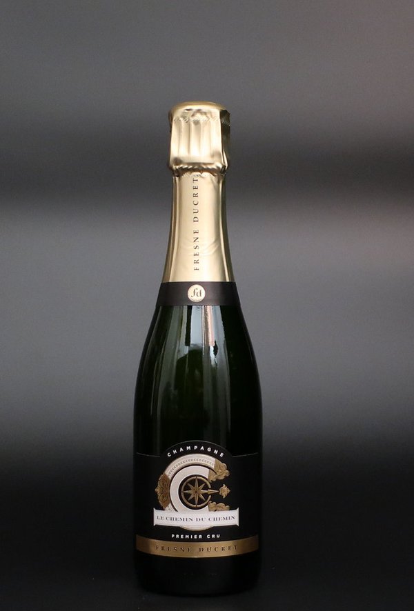 Champagne Fresne Ducret Brut Premier Cru, 0,375 Ltr.-Flasche