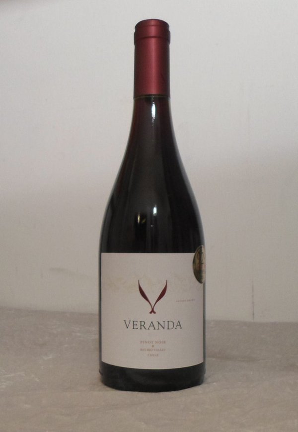 2015er Pinot Noir, VERANDA, Bio Bio Valley, Chile, 0,75 Ltr.-Flasche